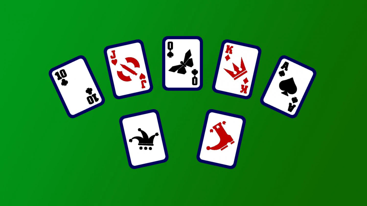 poker cards 54 cards 3D Print Model .c4d .max .obj .3ds .fbx .stl .blend