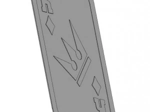 poker cards 54 cards 3D Print Model