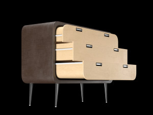 dresser 3D 모델