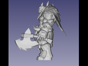 rexxar 3D 모델