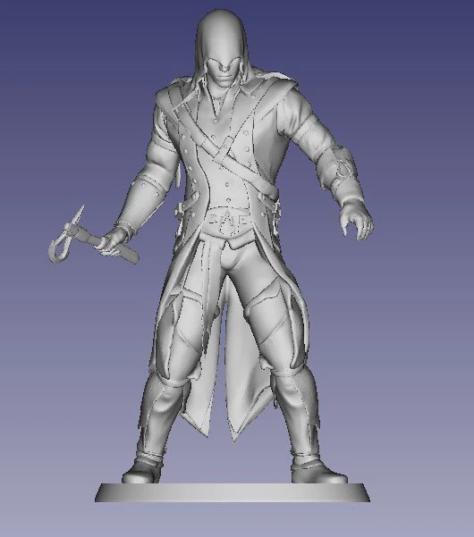 assassins creed 3D Model .c4d .max .obj .3ds .fbx .stl .blend 