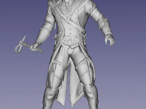 кредо вбивці 3D Модель