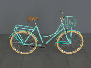 Klasik Bisiklet 3D Model