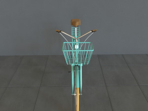 Classic Bike 3D Model