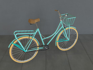 Classic Bike 3D Model