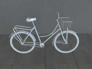 Classic Bike 3D Model
