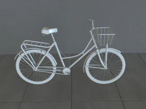 Bicicleta Cl&aacute;sica Modelo 3D