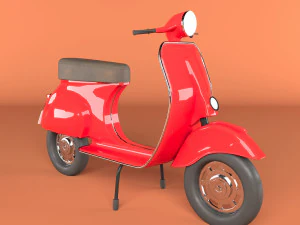 Vespa classique Modèle 3D