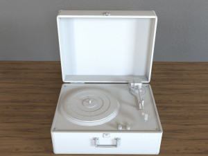 Record Player 3D 模型
