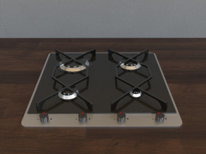 Fireplate Modèle 3D