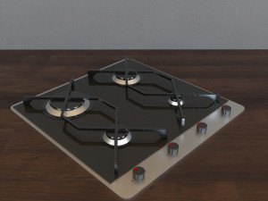 Fireplate 3D Model