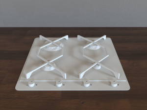 Fireplate 3D Model