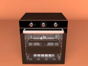 Black Oven Modello 3D