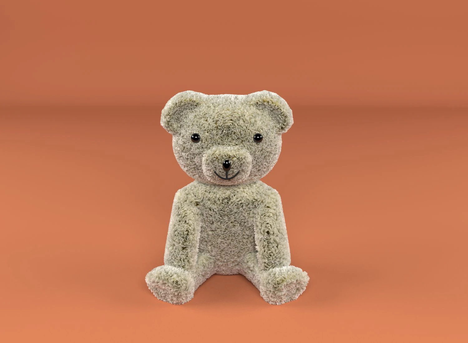 Toys Bear 3D Model .c4d .max .obj .3ds .fbx .stl .blend 