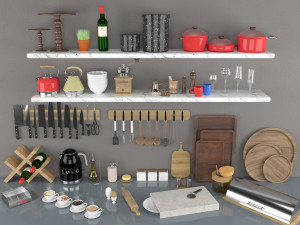 Kitchen Collection 3D Model