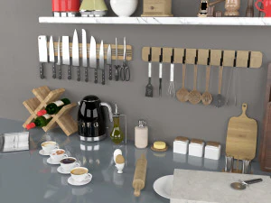 Kitchen Collection 3D Model