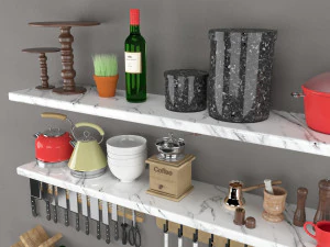 Kitchen Collection 3D Model