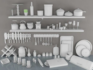 Kitchen Collection 3D Model
