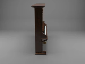 Piano Cl&aacute;ssico Modelo 3D
