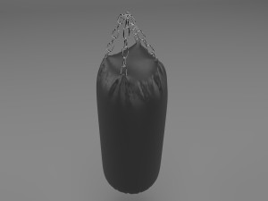 Sandbag-punching bag Modello 3D