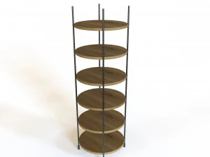 Bookcase Bundle 3D Model