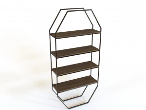 Bookcase Bundle 3D Model