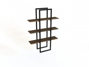 Bookcase Bundle 3D Model