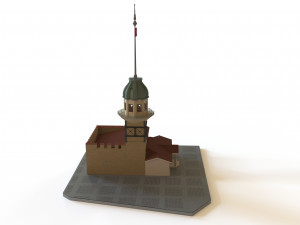 Maidens Tower 3D Model