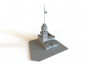 Maidens Tower 3D Model