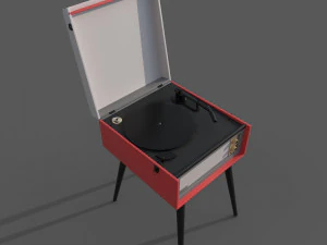 Record player 3D Model