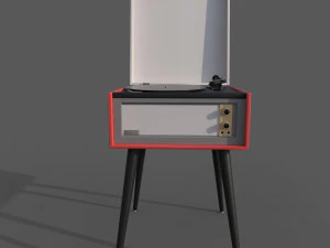 Record player 3D Model