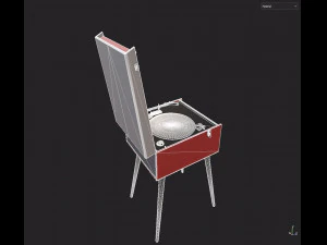Record player 3D Model
