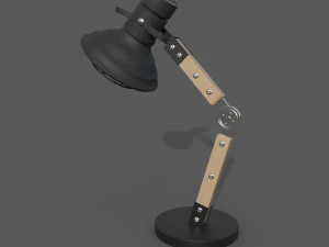 L&aacute;mpara de escritorio Modelo 3D