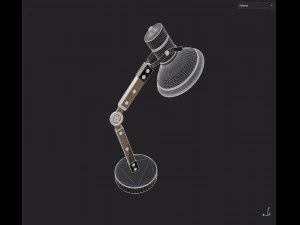 L&aacute;mpara de escritorio Modelo 3D