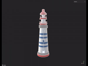 Toy Lighthouse 3D 模型