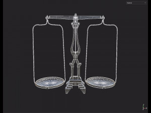 Classic scale 3D Модель