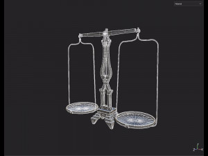 Classic scale 3D Модель