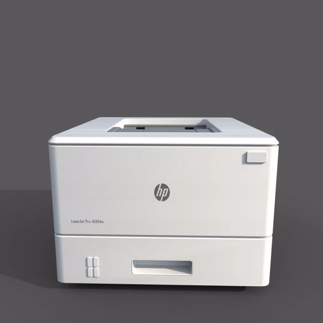 Drukarka HP Model 3D .c4d .max .obj .3ds .fbx .stl .blend 