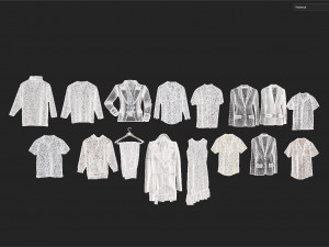 Clothes collection-01 3D 模型