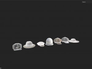 Hat collection-01 3D Model