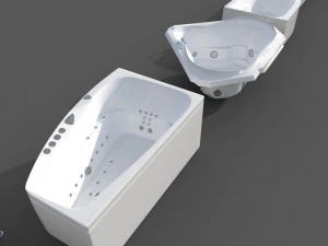 Bathtub Collection-01 3D Model