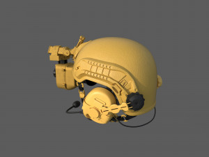 Tactical Helmet Model 3D