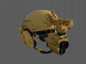 Tactical Helmet Model 3D