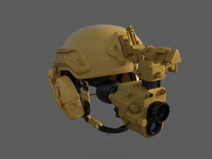 Tactical Helmet 3D Model