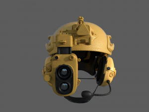 Tactical Helmet 3D Model