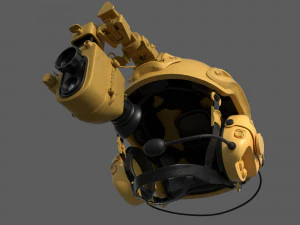 Tactical Helmet 3D Model