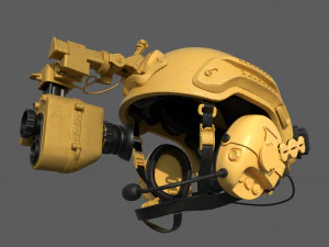 Tactical Helmet 3D Model