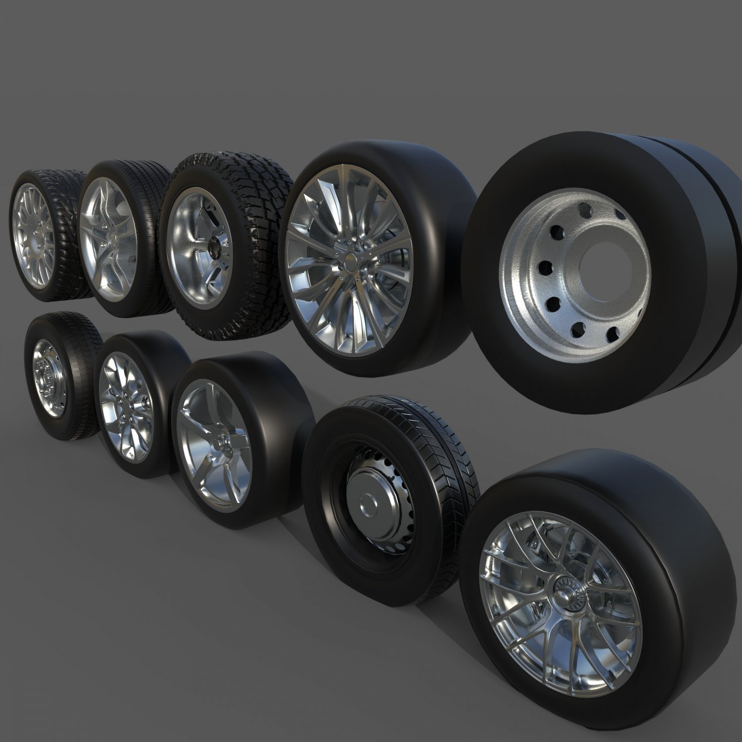 Wheels set
