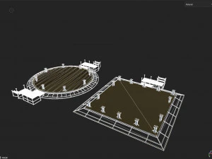 Heliport 3D Model