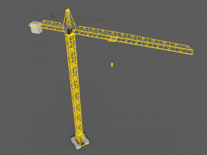 The Tower Crane 3D 모델